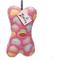 Show in main carousel: Zanies Sweetheart Snuggle Bone Squeaky Dog Chew Toy, Pink, 7.5-in slide 1 of 1
