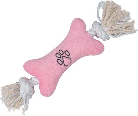 Show full view: Zanies Tiny Tugger Dog Toy, Purple, 7-in slide 2 of 2