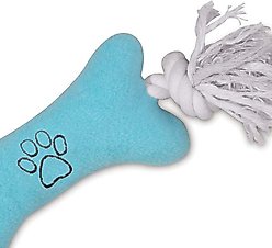 Zanies Tiny Tugger Dog Toy, Blue, 7-in