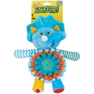 Zanies Sniffari Dinosaur with Squeaker Dog Chew Toy