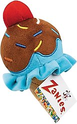 Zanies Single-Scoop Ice Cream Cone Squeaky Dog Chew Toy