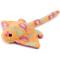Show in main carousel: Zanies Sea Charmer Stingray Squeaky Dog Chew Toy, Orange slide 1 of 2