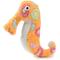 Show in main carousel: Zanies Sea Charmer Sea Horse Squeaky Dog Chew Toy, Orange slide 1 of 2