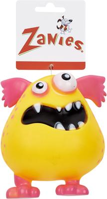 Show full view: Zanies Pink Hair Monster Squeaky Dog Chew Toy slide 2 of 3