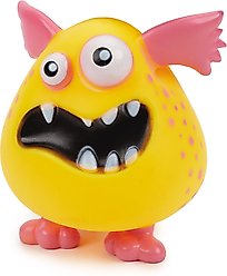 Zanies Pink Hair Monster Squeaky Dog Chew Toy