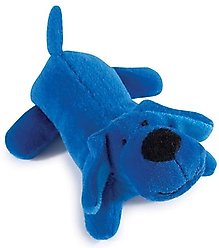 Zanies Neon Yelper Squeaky Dog Chew Toy, Blue, Large slide 1 of 2