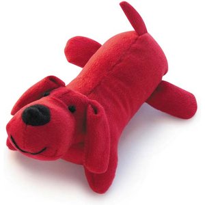 Zanies Lil Yelper Squeaky Dog Chew Toy, Red