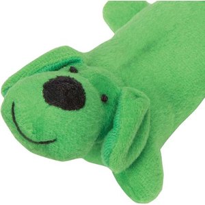 Zanies Lil Yelper Squeaky Dog Chew Toy, Green