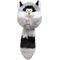 Show in main carousel: Zanies Funny Furry Fatty Raccoon Squeaky Dog Chew Toy slide 1 of 2