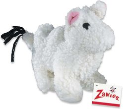 Zanies Fleecy Friend Camel Squeaky Dog Chew Toy, 6-in