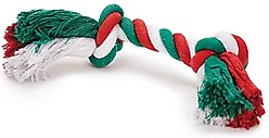 Zanies Christmas Dog Delite Holiday Stocking Snowman Dog Chew Toy, 14-in slide 2 of 6