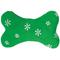 Show in main carousel: Zanies Blizzard Bone Squeaky Dog Chew Toy, 7.25-in, Green slide 1 of 1