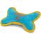 Show in main carousel: Zanies Birthday Pup Bone Squeaky Dog Chew Toy, Blue slide 1 of 2