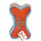 Show in main carousel: Zanies Birthday Pup Bone Squeaky Dog Chew Toy, Orange slide 2 of 2