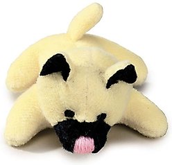Zanies Bitty Buddy Miss Kitty Squeaky Dog Chew Toy, 3-in