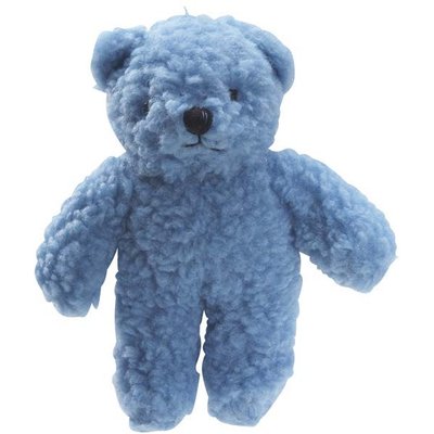 Zanies Zanies Berber Bear Squeaky Dog Chew Toy, 8.5-in, Blue