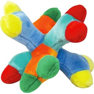 Zanies Attack A Jack Squeaky Dog Chew Toy, 11-in