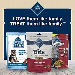 Blue Buffalo Blue Bits Tender Beef Recipe Chicken-Free Soft-Moist Training Dog Treats, 11-oz bag slide 2 of 9