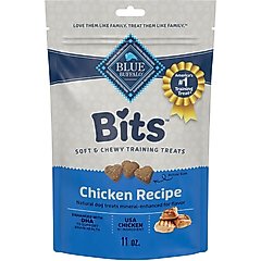 Blue Buffalo Blue Bits Tasty Chicken Recipe Soft-Moist Training Dog Treats