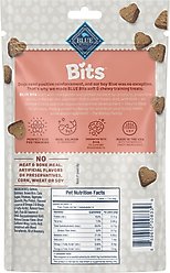 Blue Buffalo Blue Bits Savory Salmon Recipe Chicken Free Soft-Moist Training Dog Treats, 4-oz bag slide 2 of 9