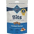 Blue Buffalo Blue Bits Tasty Chicken Recipe Soft-Moist Training Dog Treats, 4-oz bag