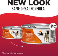 Nulo Small Breed Adult Grain-Free Turkey Recipe Wet Pate Canned Dog Food, 5.5-oz, case of 24 slide 2 of 9