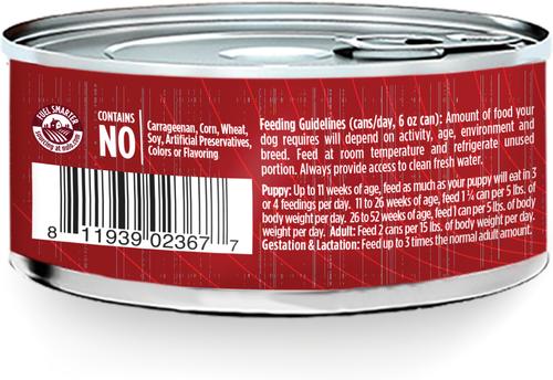 Show full view: Nulo Small Breed Adult Grain-Free Lamb & Sweet Potato Recipe Wet Pate Canned Dog Food, 5.5-oz, case of 24 slide 10 of 12