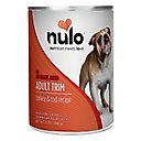Nulo Adult Trim Weight Management Grain-Free Turkey & Cod Recipe Wet Pate Canned Dog Food, 13-oz, case of 12