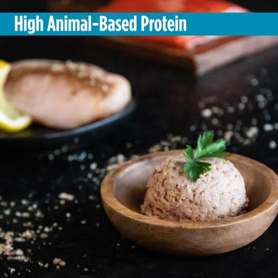 Show full view: Nulo Grain-Free Salmon & Mackerel Recipe Pate Wet Canned Food for Cats & Kittens, 12.5-oz, case of 12 slide 9 of 12