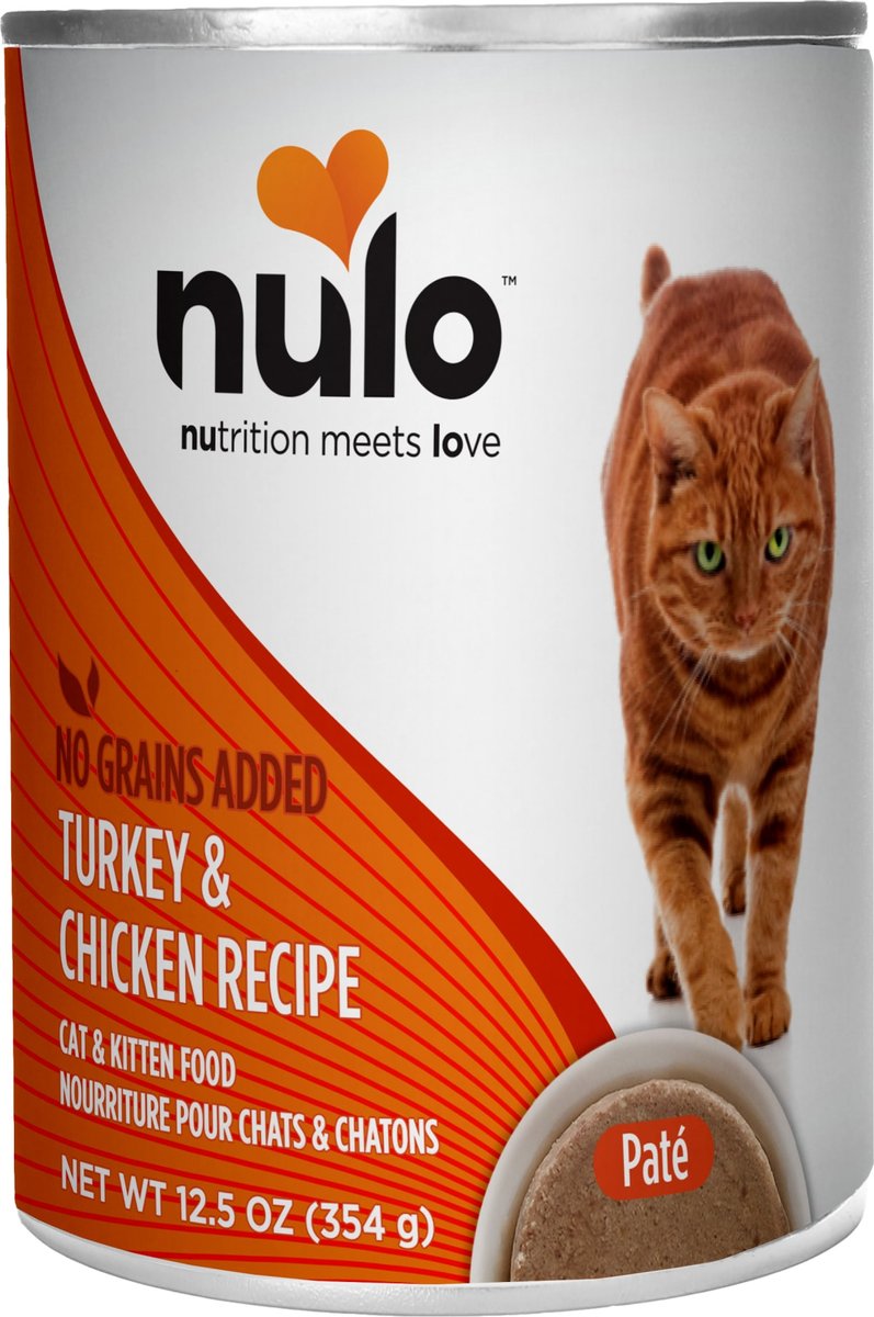 Nulo Grain-Free Chicken & Herring Recipe Pate Wet Canned Food for Cats & Kittens