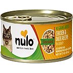 Nulo Shredded Chicken & Duck in Gravy Grain-Free Canned Cat Food, 3-oz, case of 24