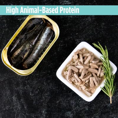 Show full view: Nulo Minced Beef & Mackerel in Gravy Grain-Free Canned Cat Food, 3-oz, case of 24 slide 9 of 11