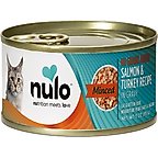 Nulo Minced Salmon & Turkey in Gravy Grain-Free Canned Cat & Kitten Food, 3-oz, case of 24