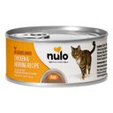 Nulo Grain-Free Chicken & Herring Recipe Pate Wet Canned Food for Cats & Kittens, 5.5-oz, case of 24