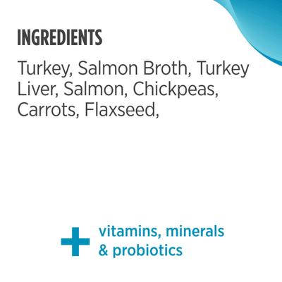 Show full view: Nulo Adult Grain-Free Salmon & Chickpeas Recipe Wet Pate Canned Dog Food, 13 Ounce Cans, 12-Count, 13-oz, case of 12 slide 6 of 13