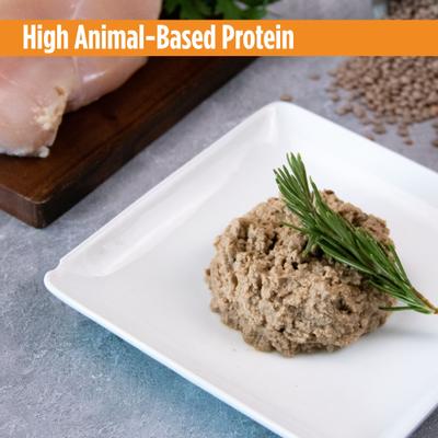 Show full view: Nulo Adult Grain-Free Chicken, Carrots, & Peas Recipe Wet Pate Canned Dog Food, 13-oz, case of 12 slide 9 of 12