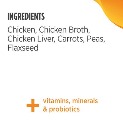 Show full view: Nulo Adult Grain-Free Chicken, Carrots, & Peas Recipe Wet Pate Canned Dog Food, 13-oz, case of 12 slide 6 of 12