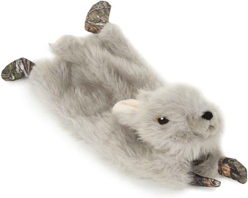 Show full view: Mossy Oak Flattie Rabbit Dog Chew Toy slide 3 of 4