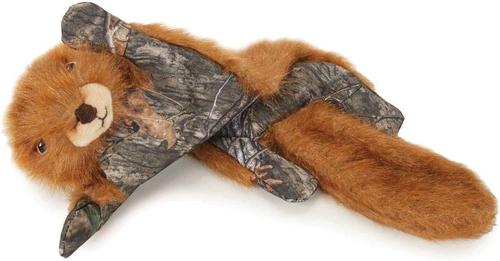 Show full view: Mossy Oak Flattie Beaver Dog Chew Toy slide 3 of 4