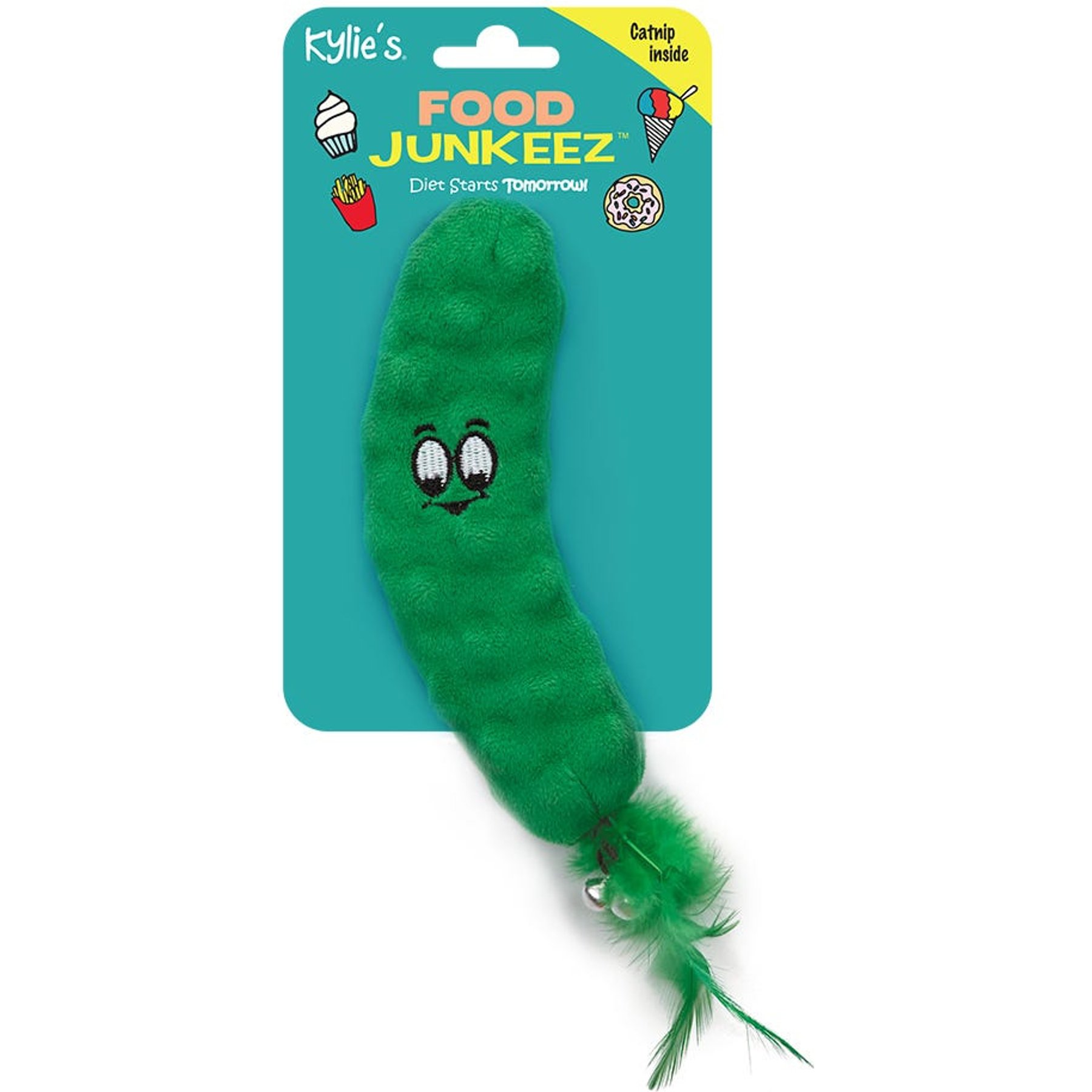 Kylie's Brights CFJ Pickle Kicker Cat Toy
