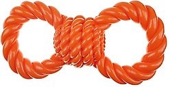 Infinity TPR Figure 8 Dog Chew Toy, Orange