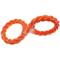 Show in main carousel: Infinity TPR/Rope Double Ring Twist Tug Dog Tug Toy, Orange slide 1 of 2