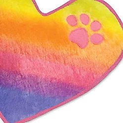 Griggles Rainbow Heart Squeaky Plush Dog Toy slide 2 of 2