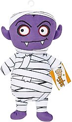 Griggles Vampire Mummy Squeaky Plush Dog Toy