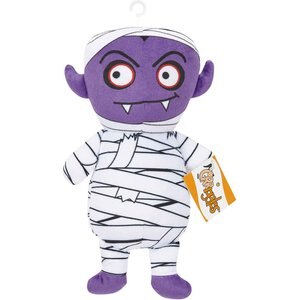 Griggles Vampire Mummy Squeaky Plush Dog Toy