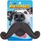 Show in main carousel: Griggles Mustache Squeaker Plush Dog Toy slide 1 of 2