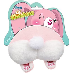 Griggles Lil' Cheekies Bunny Squeaky Plush Dog Toy