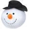 Show in main carousel: Griggles Snowball Gang Snowman Squeaky Plush Dog Toy slide 1 of 1