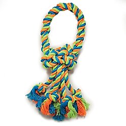 Griggles Mighty Bright Loops Dog Tug Toy