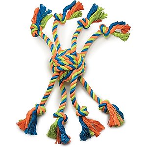 Griggles Mighty Bright Crazy Eight Dog Tug Toy